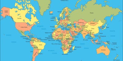 Malasia ubicación en el mapa del mundo