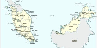 Malasia app de mapas